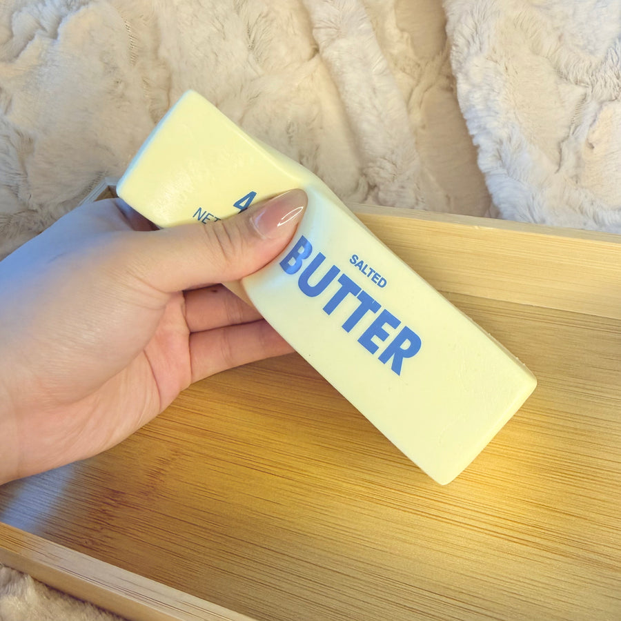 Butter Squishy squeezing or alternate view