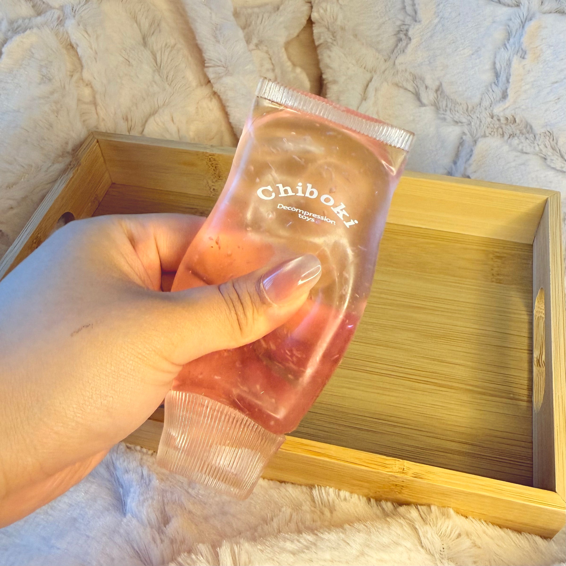 Chiboki Pink Toothpaste Squishy product photo