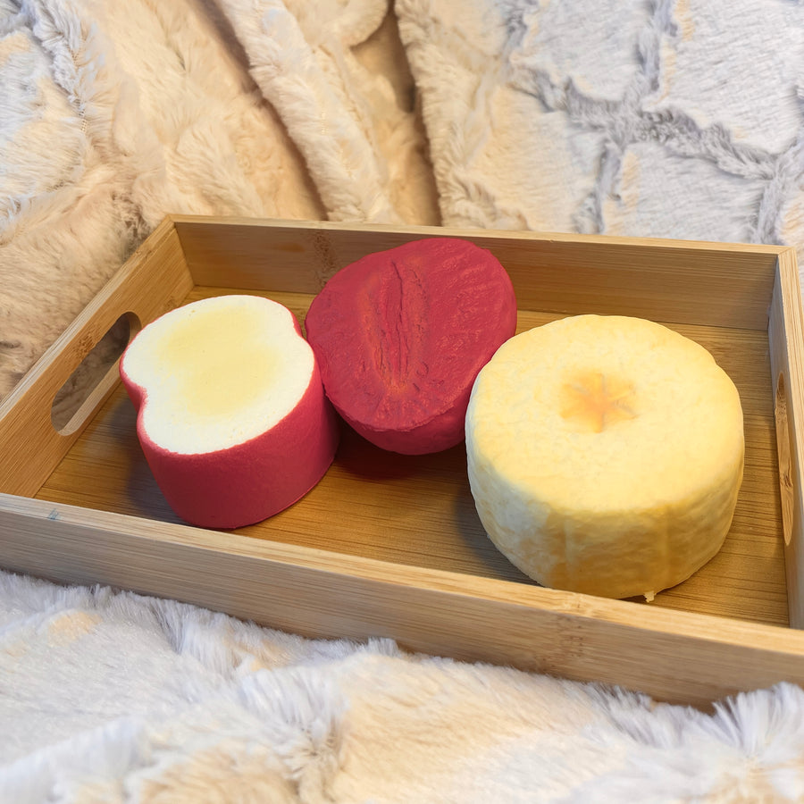 Sliced fruit set
